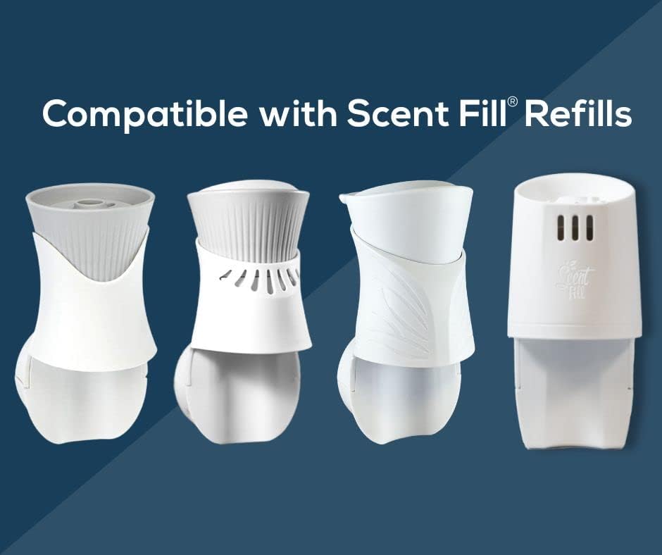 Scent Fill Clary Sage & Lavender Blend Plug in Air Freshener, 4 Scented Oil Refills