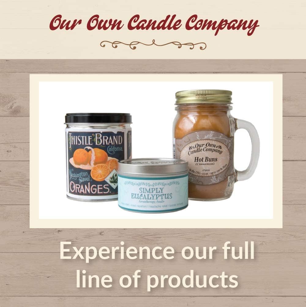 Our Own Candle Company Premium Wax Melt, Tuscan Vineyard, 6 Cubes, 2.4 oz (4 Pack)