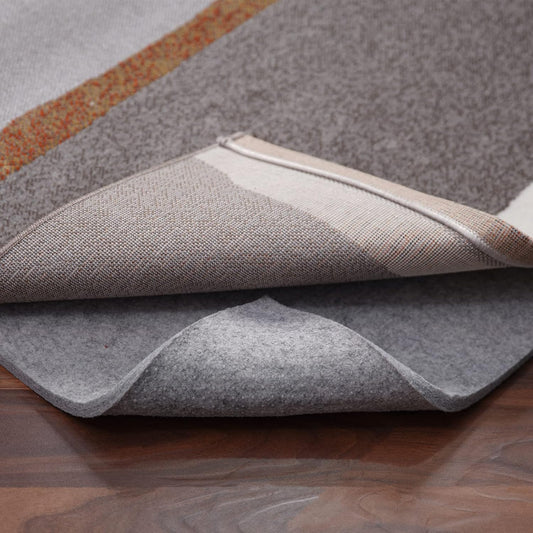 Non Slip Rug Pad Gripper - 10x14 Feet 1/4” Extra Thick Felt Under Rug for Area Rugs and Hardwood Floors,Super Cushioned Non Skid Carpet Padding